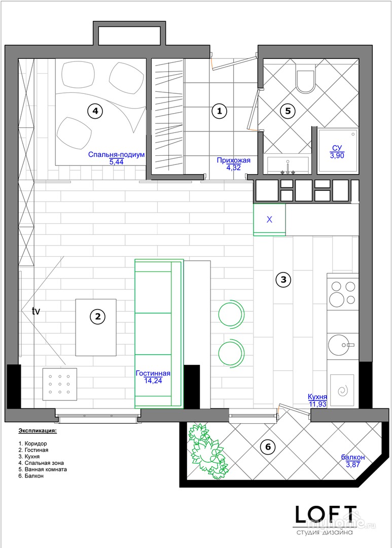 Дизайн Проект Квартиры 35