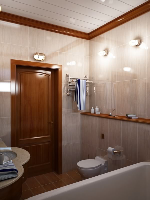 Дизайн ванной комнаты в хрущевке в светлых тонах