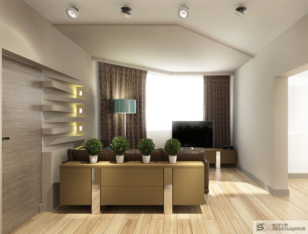 Дизайн 3 комнатной квартиры копэ
