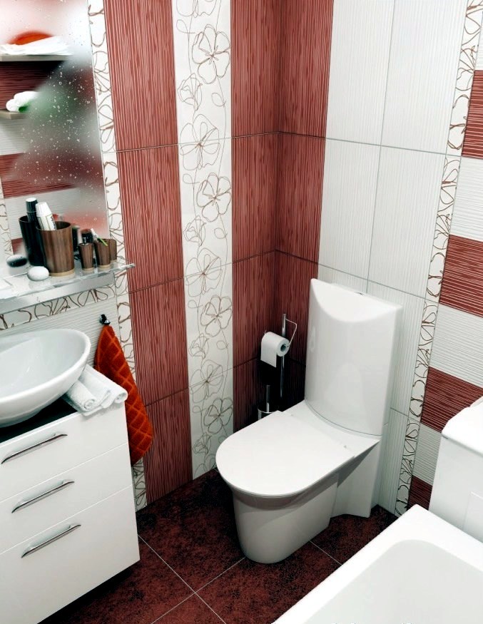Дизайн стандартной ванны в панельном доме