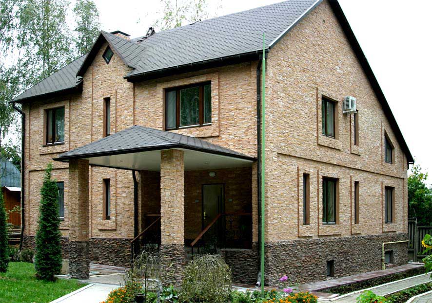 Примеры дизайна фасада дома