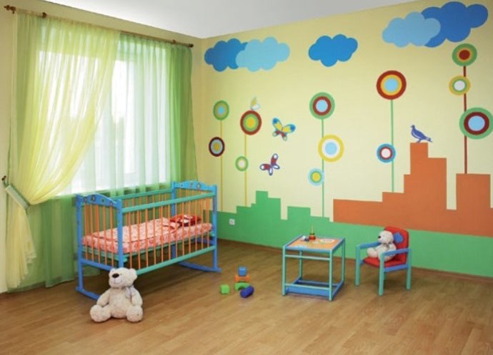 Детская комната своими руками (64 фото)