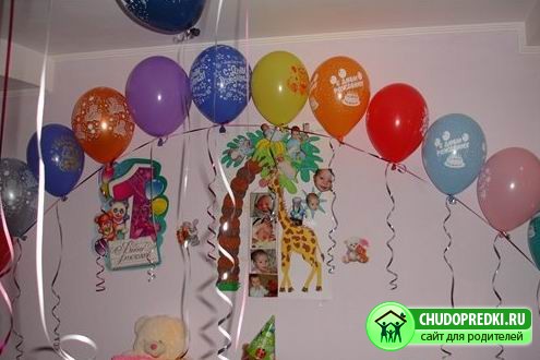 Как украсить комнату девочки на день рождения