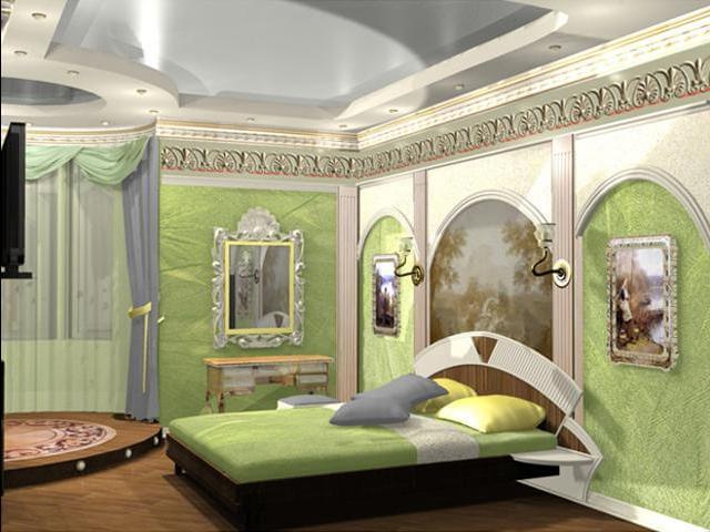 Дизайн комнаты в доме типа корабль