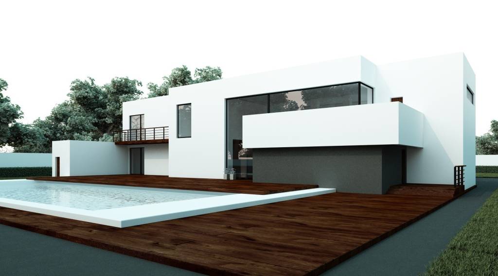 Дизайн проект дома в стиле минимализм