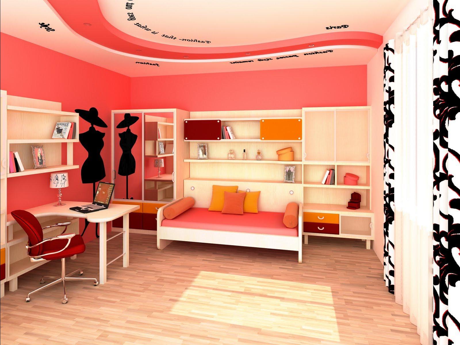 Дизайнерская комната для девочки подростка