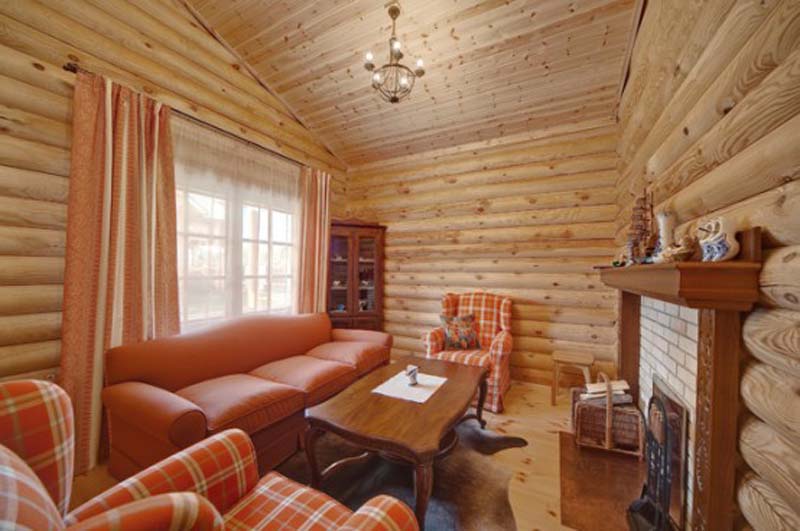 Дизайн комнаты в деревянном доме фото » Картинки и фотографии дизайна .