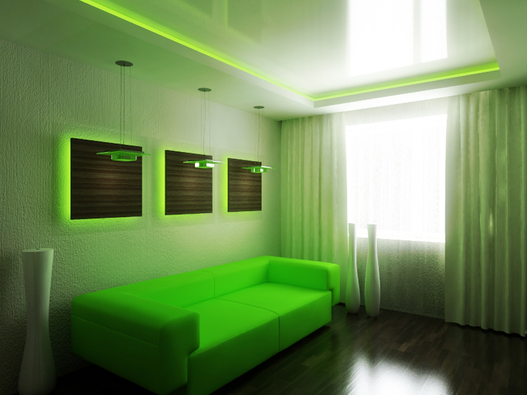 Подсветить зеленым. Зеленое освещение. Комната с зеленой подсветкой. Комната с подсветкой. Подсветка зеленого цвета.
