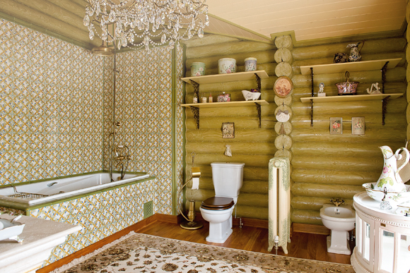 Фото ванных комнат в деревянном доме » Картинки и фотографии дизайна .
