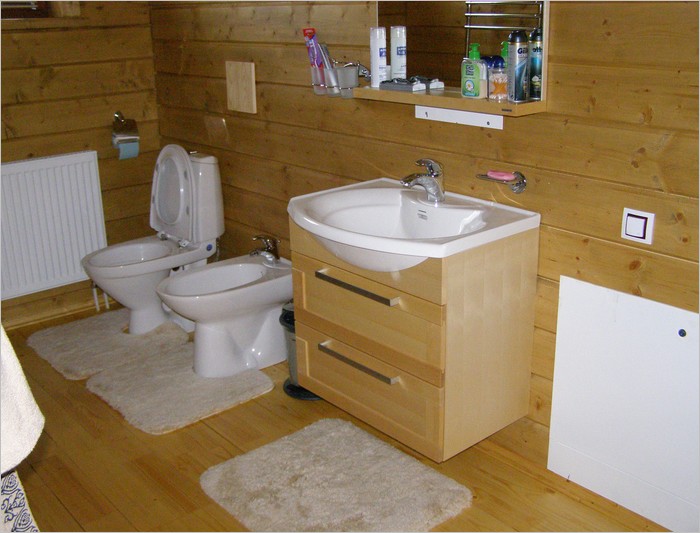 Фото ванная комната на даче