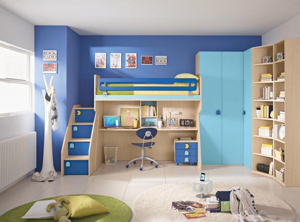 Дизайн маленькой комнаты с детской
