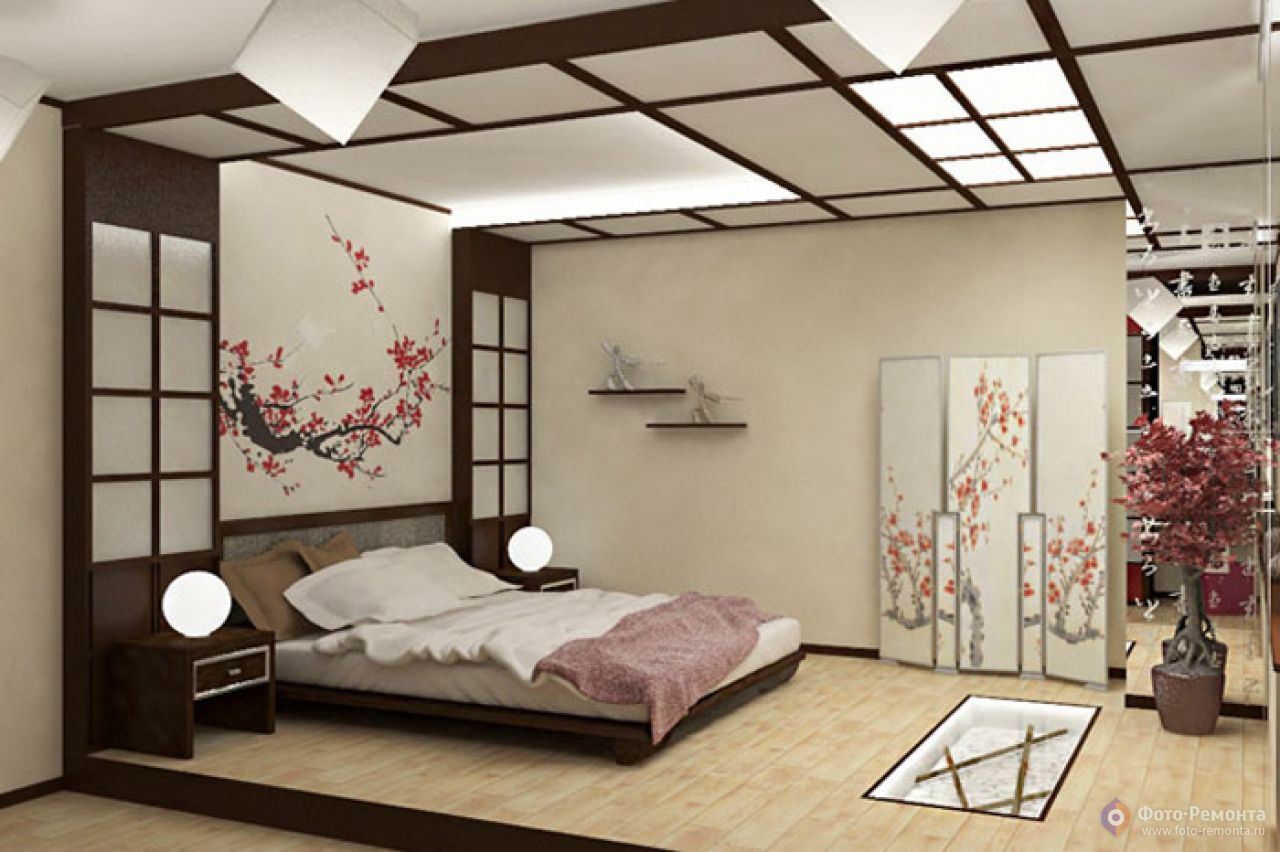 Сделать комнату в японском стиле