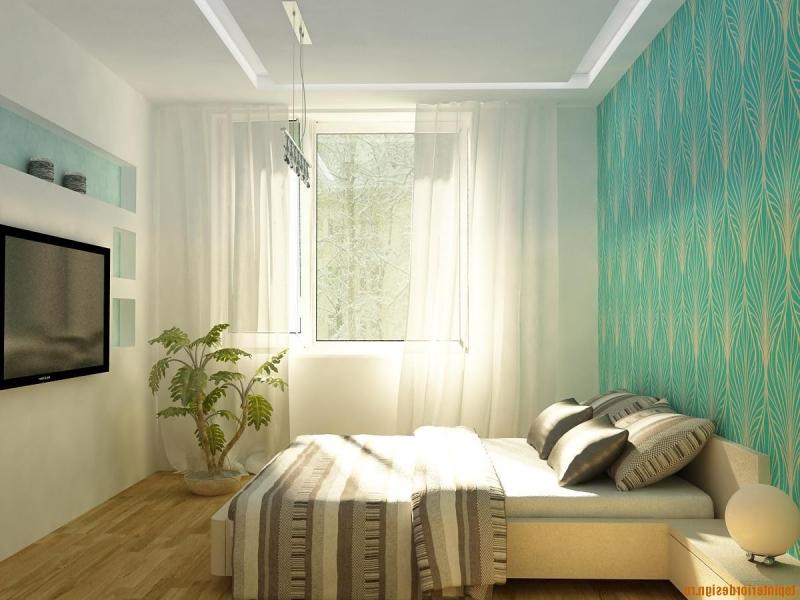 Дизайн спальни в небольшой комнате