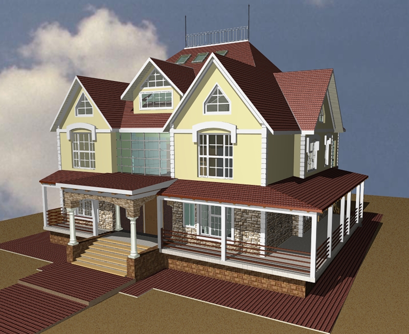 моделирование домов