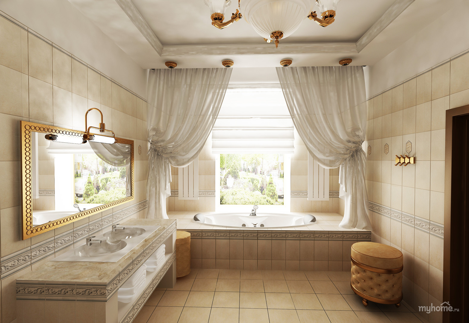 Ванная комната в сиреневых тонах дизайн фото