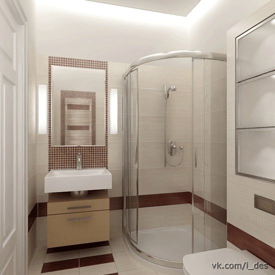 Дизайн ванной комнаты в 2 кв м