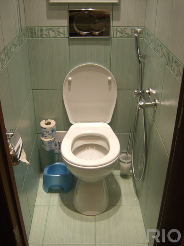 Ремонт интерьер в туалете