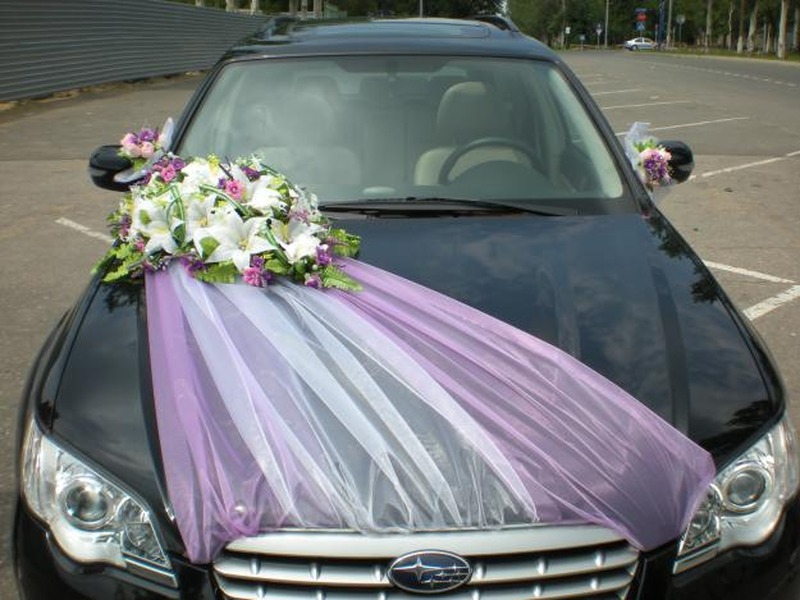 Как Нарядить Машину На Свадьбу Фото