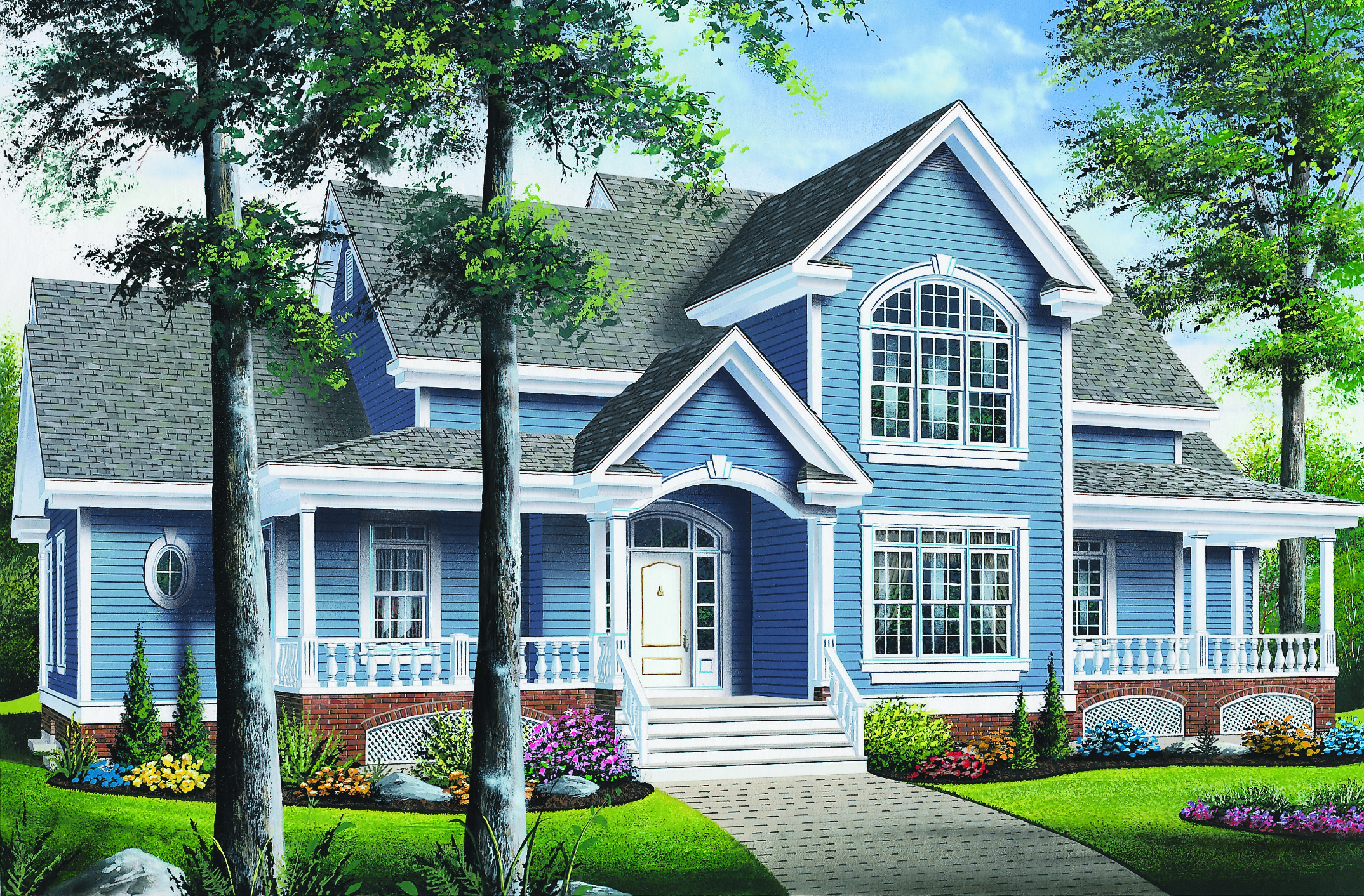 Красивый синий дом. Проекты домов и коттеджей в английском стиле. Голубой дом в американском стиле. Коттедж с голубой крышей. Красивый голубой дом.