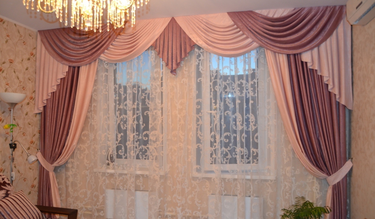 Лабрикеновые шторы в зал фото новинки