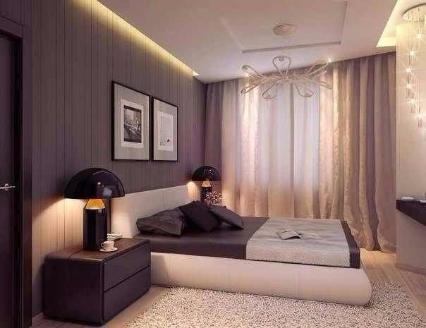 Дизайн спальной комнаты 3 на 5