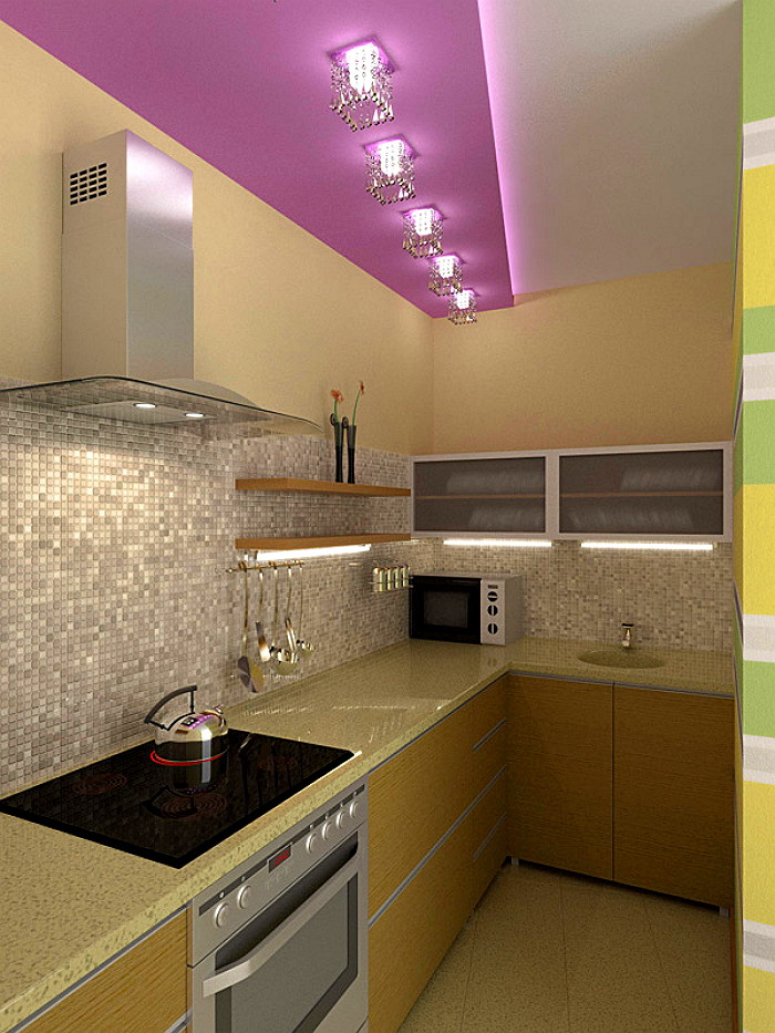 Потолок на кухне варианты отделки эконом для маленькой кухни фото дизайн