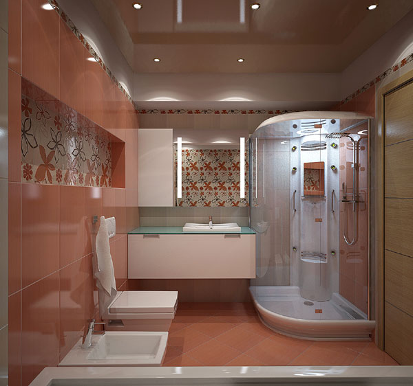 Дизайн проект ванной 5 кв