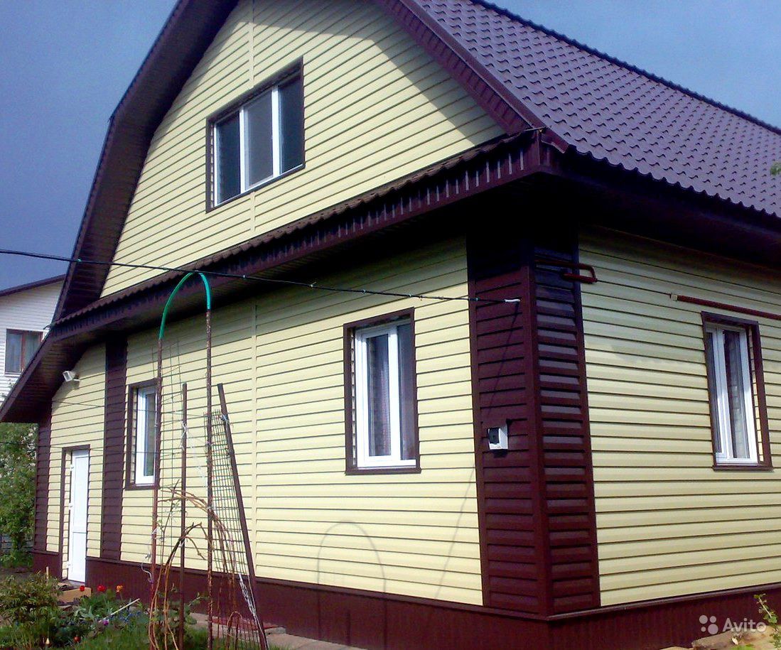 Дизайн домов сайдингом подборка цвета