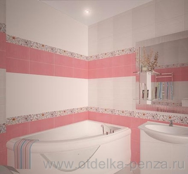 Ванная Комната В Розовых Тонах Фото