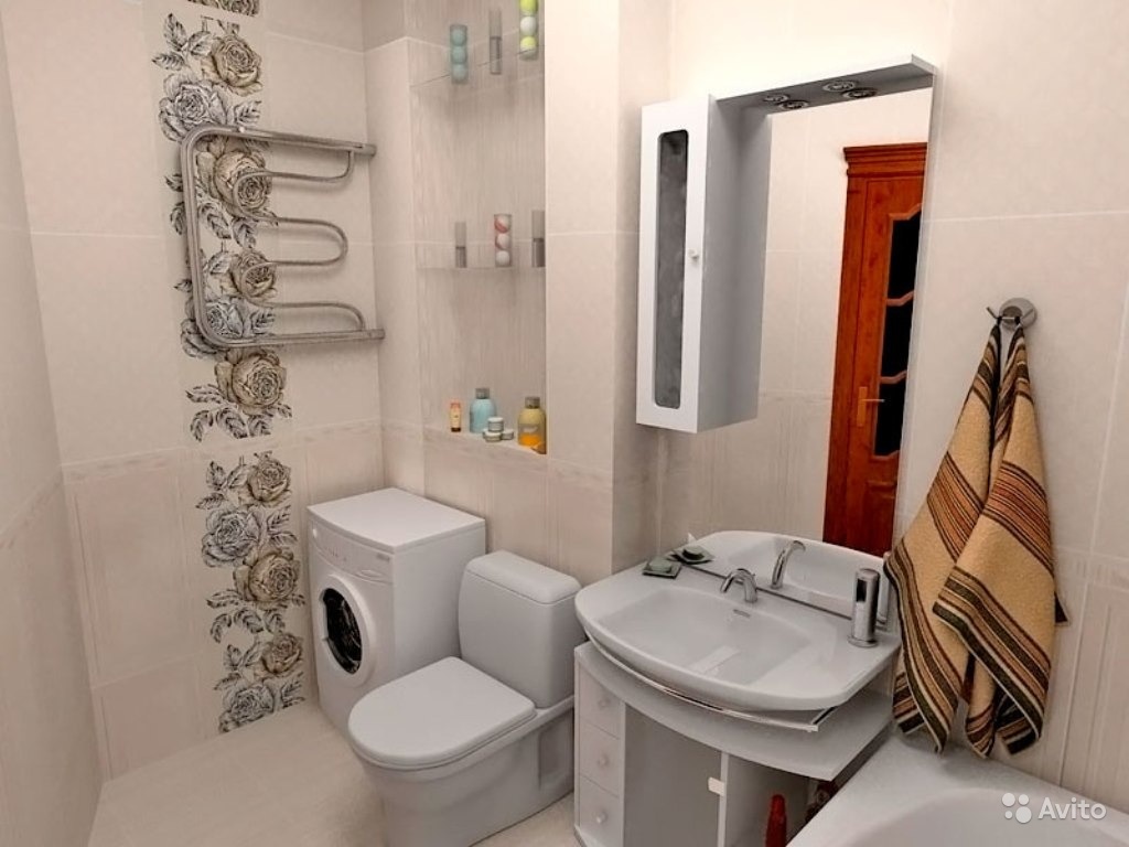 Интерьер туалета с ванной » Картинки и фотографии дизайна квартир .