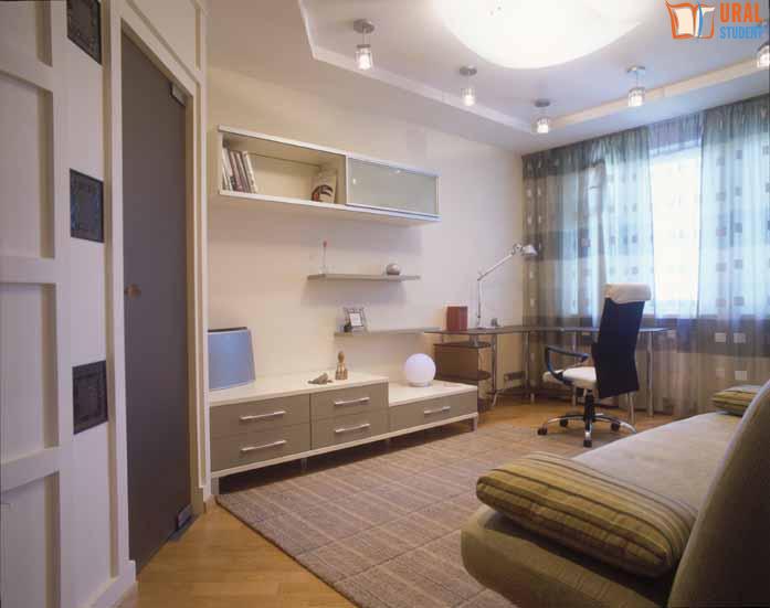 Дизайн интерьера в двухкомнатной квартире