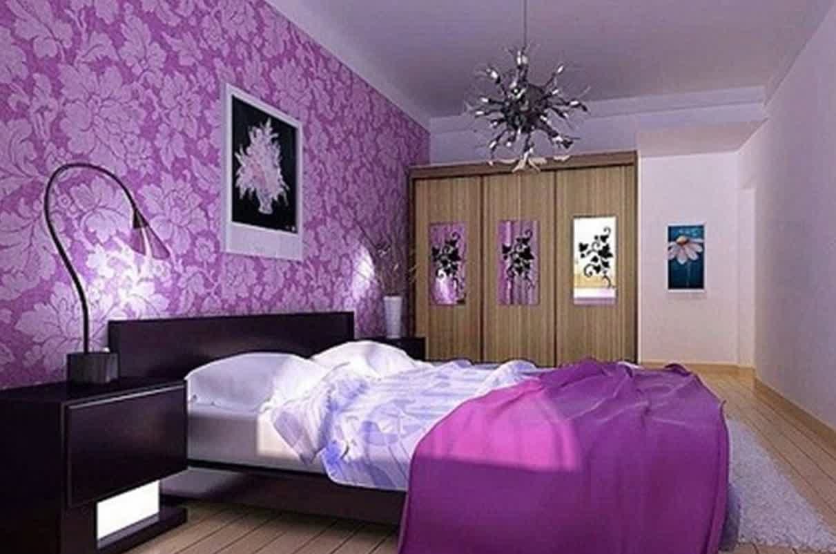 Сочетание цветов обоев для спальни » Картинки и фотографии дизайна .