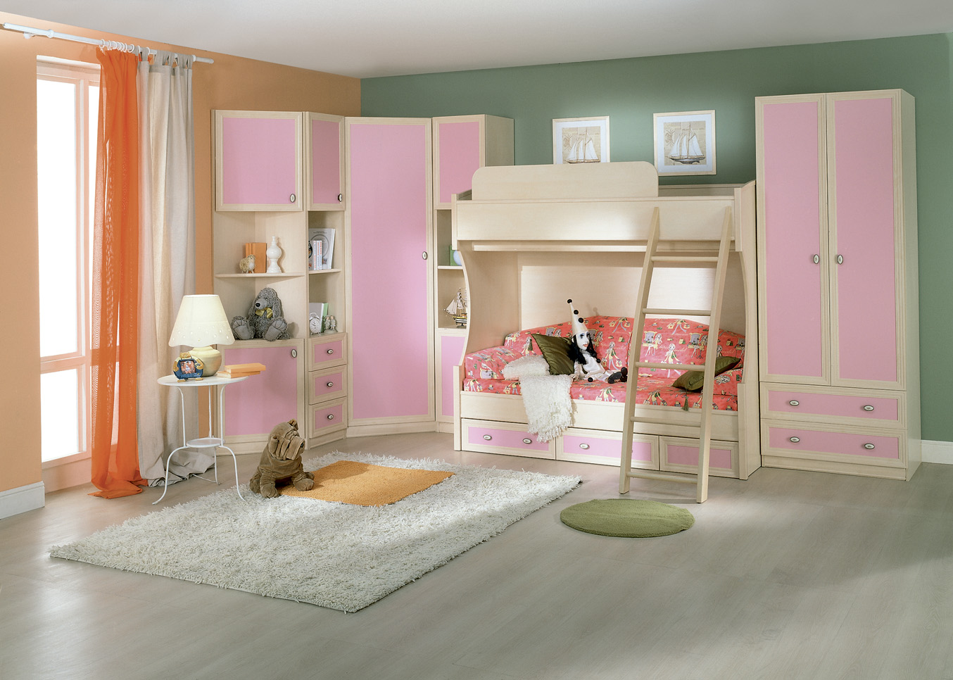 Мебель в детскую комнату скандинавский стиль