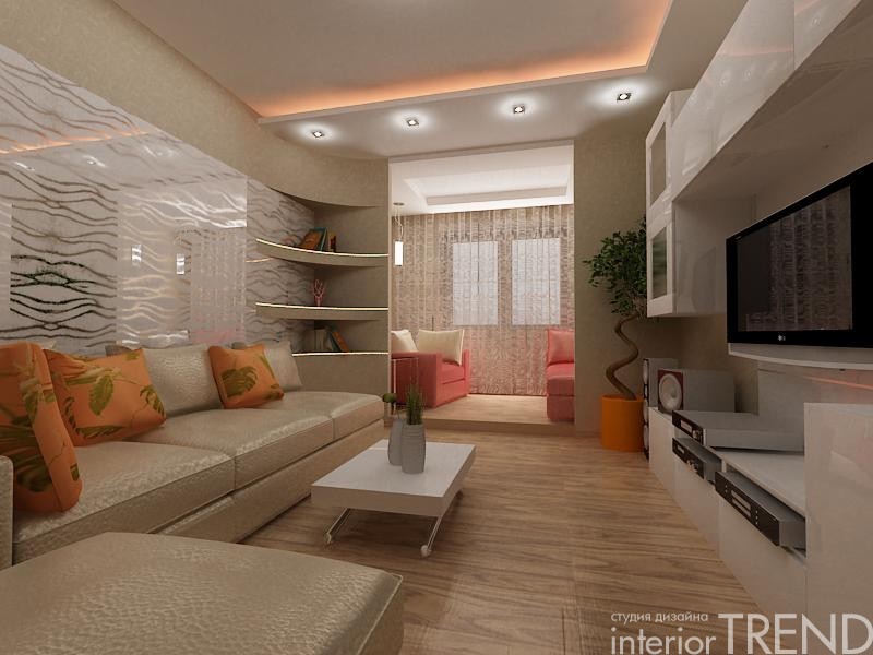 Studio apartman 33 m²: Izgled i dizajn