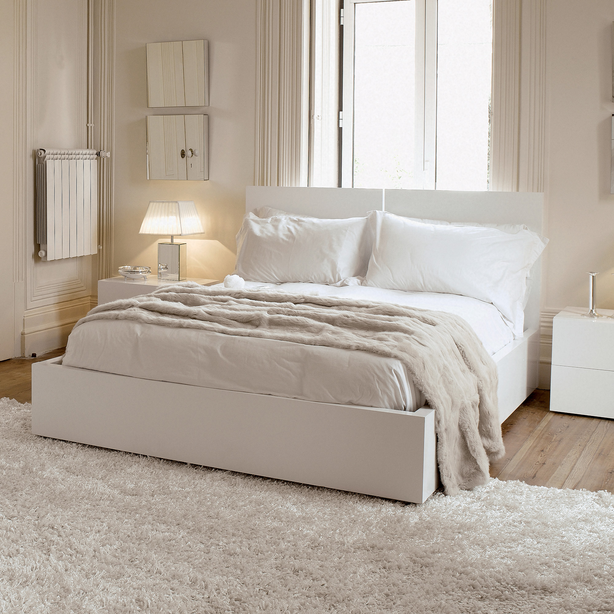 Спальня с белой мебелью дизайн фото » Картинки и фотографии дизайна .