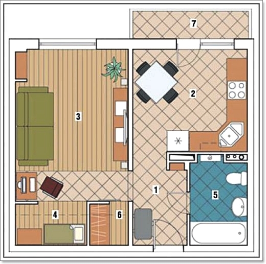 Готовый дизайн проект квартиры pdf