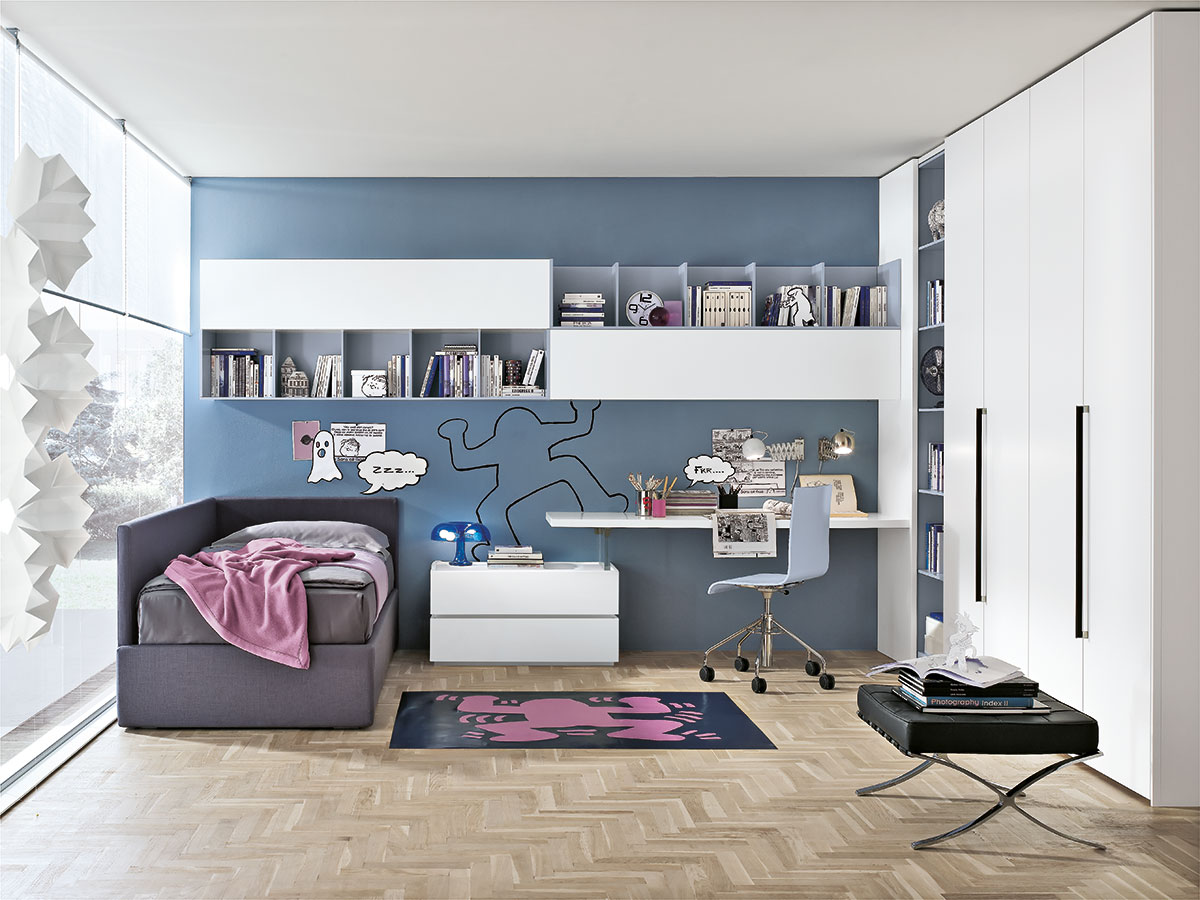 Интерьер комнаты для подростка в скандинавском стиле
