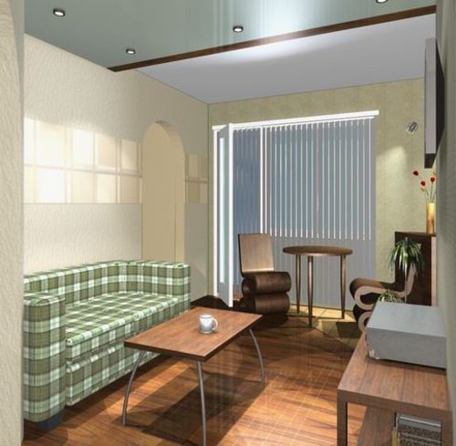 Дизайн 3х комнатной хрущевки с проходной комнатой