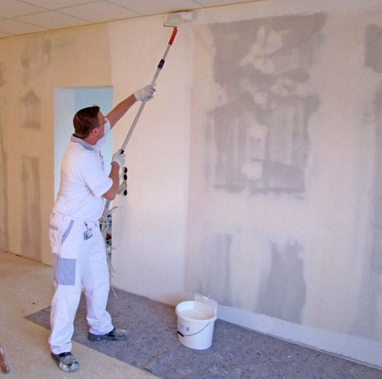 Подготовка стен под обои под покраску » Картинки и фотографии дизайна .