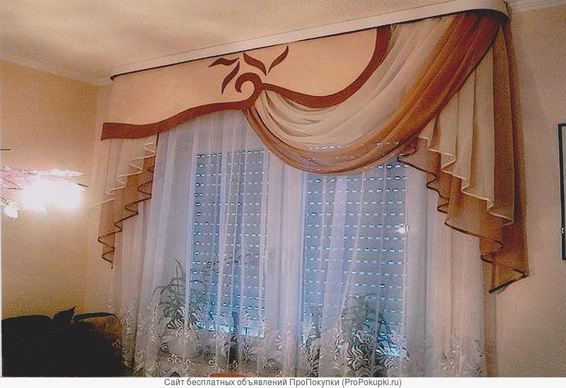 Фото шторы в спальню 3д недорого