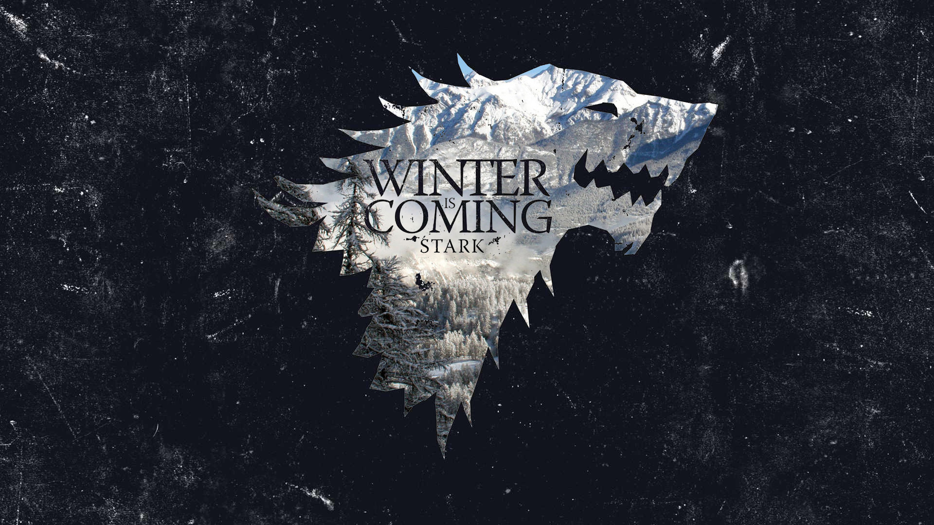 Winter is coming Stark обои