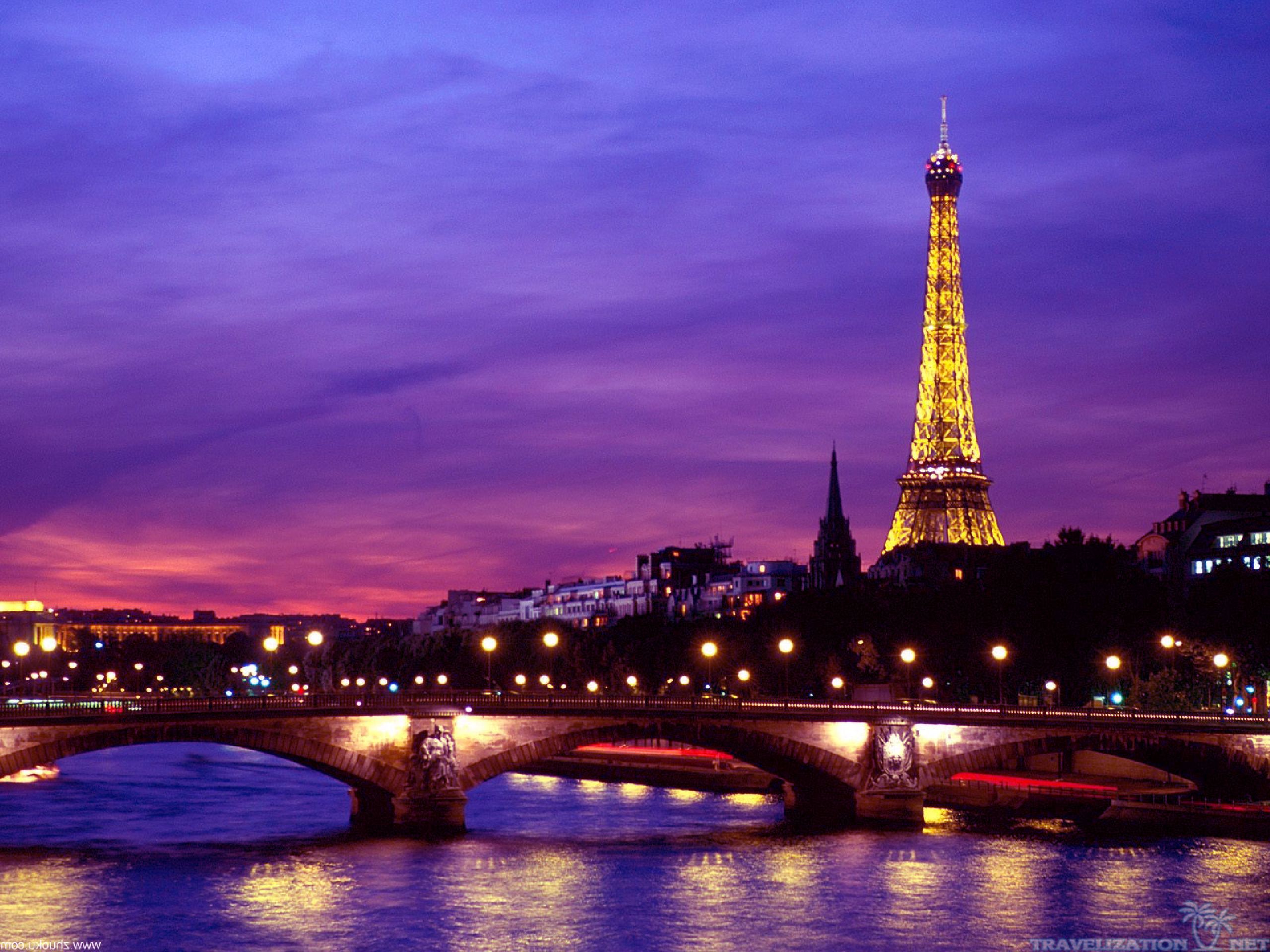 Эйфелева башня париж в огнях ночью бесплатно