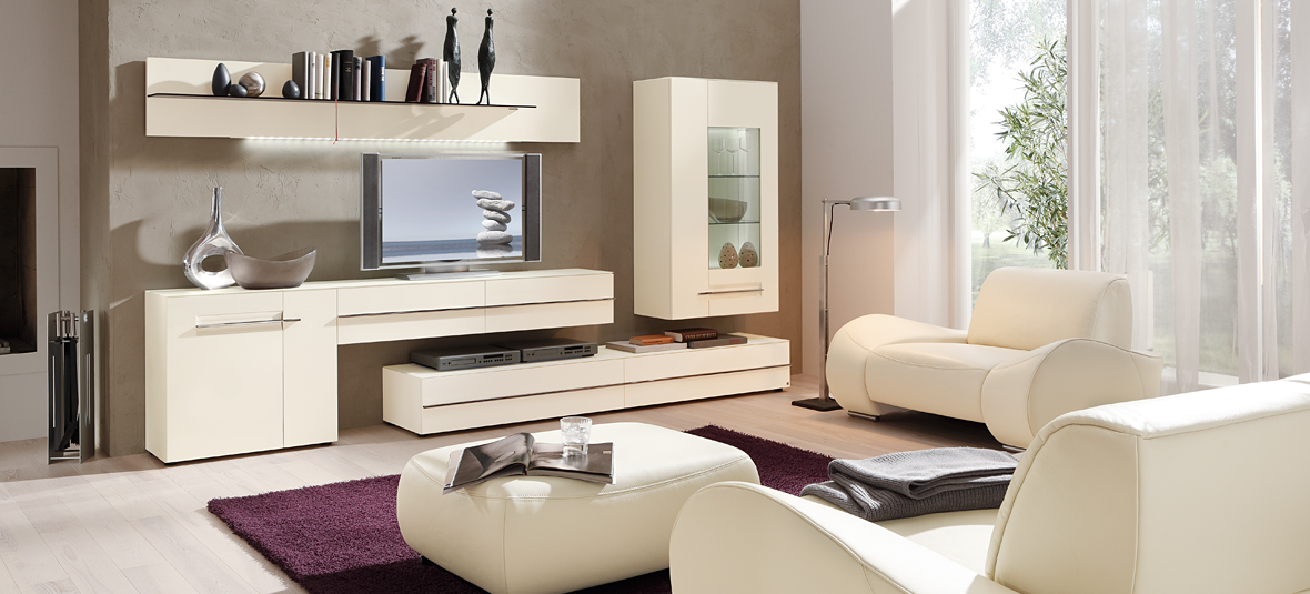 Дизайн интерьера белая мебель