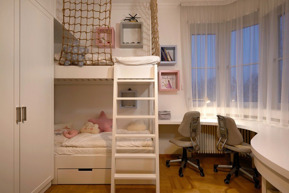 Дизайн детской комнаты 15 кв м для девочки
